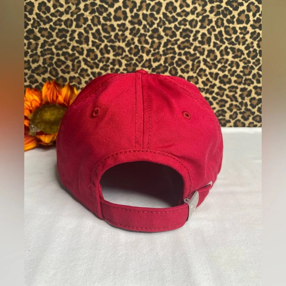 🦋B2G1🦋TRUE RELIGION Red Rainbow TRUE Adjustable Baseball Hat | OSFA | - Picture 2 of 8